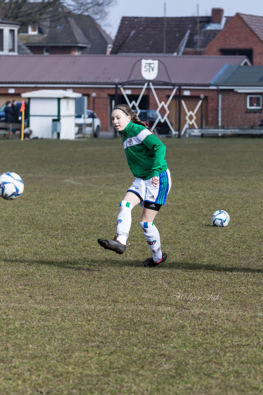 Bild 74 - wBJ SG Weststeinburg/Beidenfleth - SV Henstedt Ulzburg : Ergebnis: 0:4